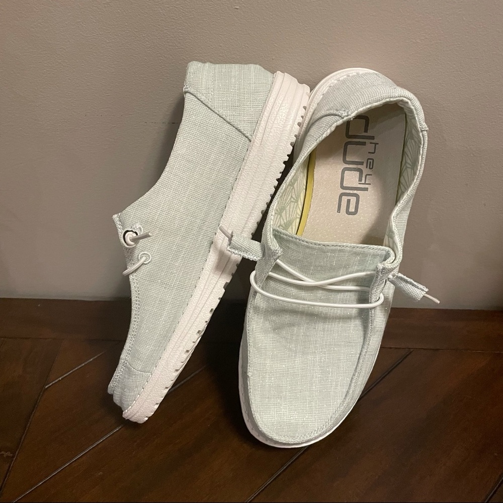 Hey Dude Women's Shoes in Light Green